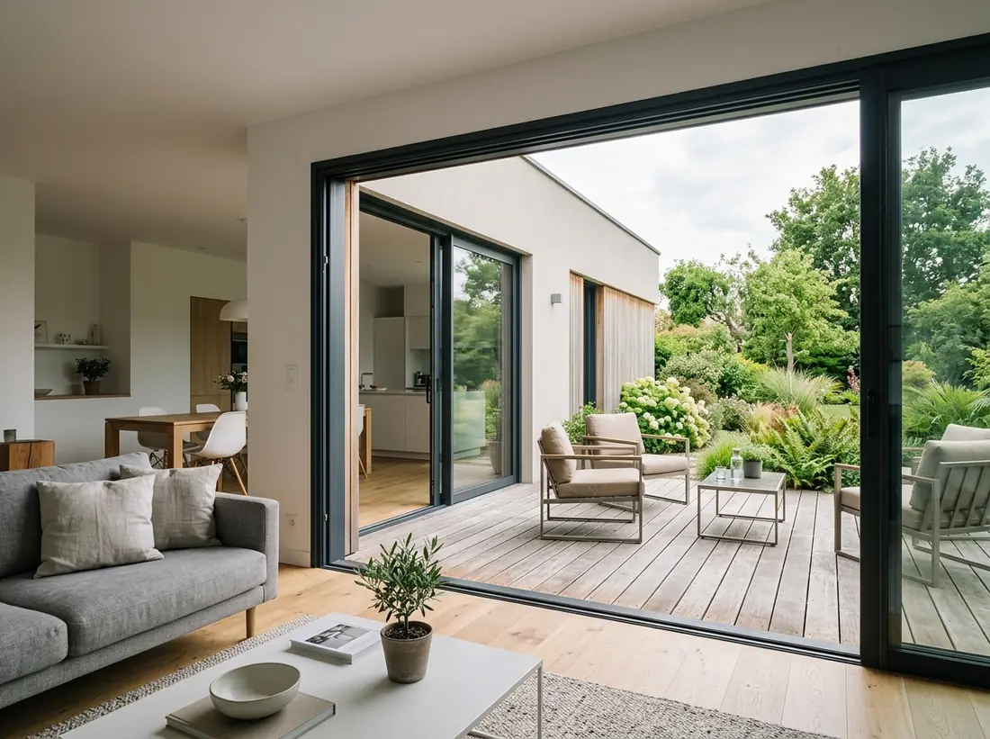 Baies vitrées sur mesure, gamme Renostyles